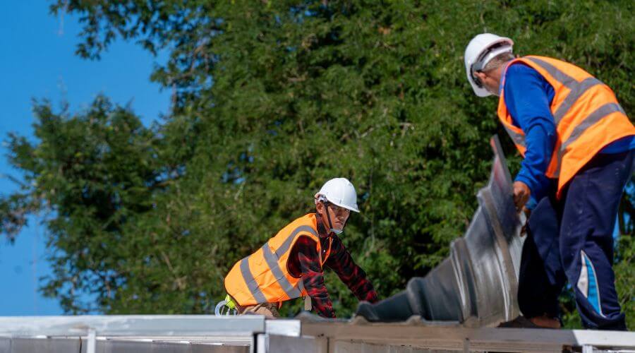 Professional metal roof installation in Highland, MD